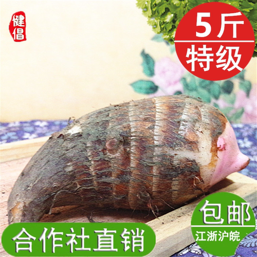 金坛正宗建昌红香芋新鲜芋艿芋头红芽芋5斤蔬菜yutou常州特产
