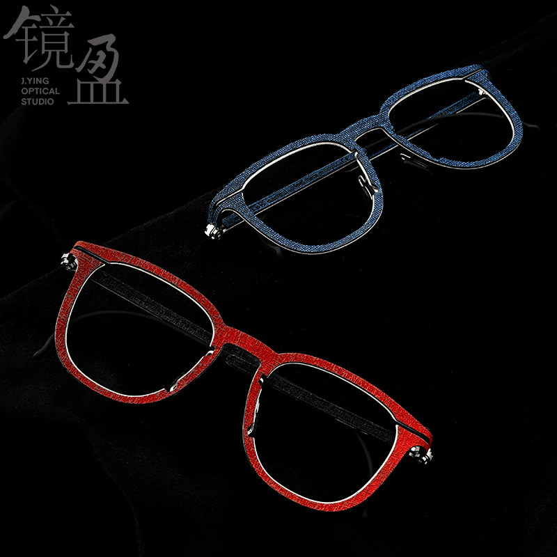 HAPTER近视镜架PL02镜盈眼镜意大利手造方框工业风个性前卫时尚