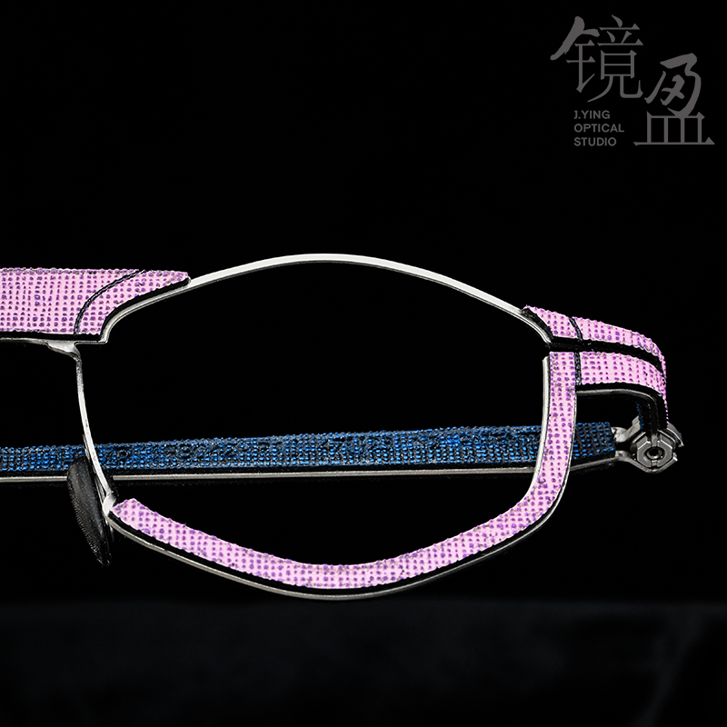 HAPTER镜架IL02B镜盈眼镜意大利手造多边形时尚个性通用近视镜框