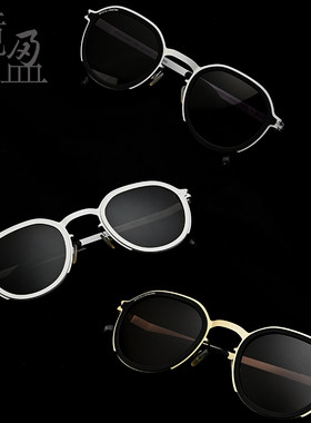 MYKITA RIMOWA联名款墨镜MR001镜盈眼镜正品圆框时尚个性太阳镜