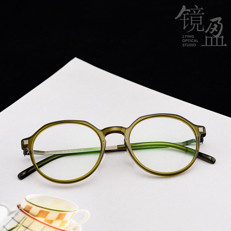 轻近视镜架MYKITA皇冠型板材中性