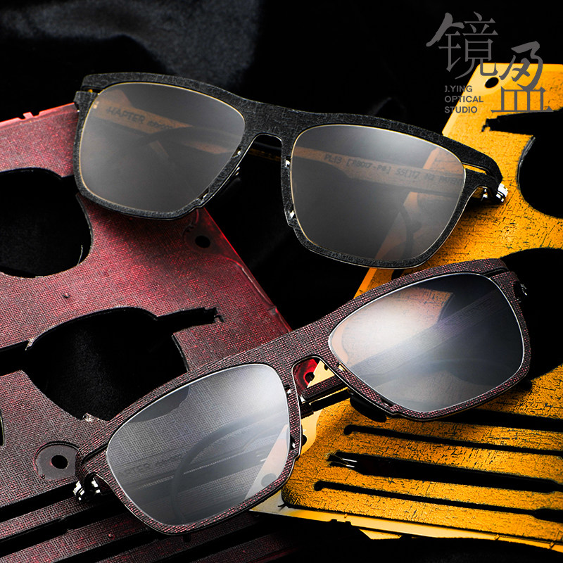 HAPTER墨镜PL13镜盈眼镜意大利手造男士加宽方框轻薄个性时尚前卫