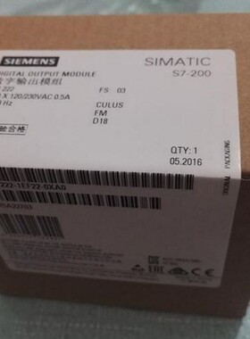6ES7222-1HD22-0XA0 S7-200 数字输出模块6ES72221HD220XA0可编程