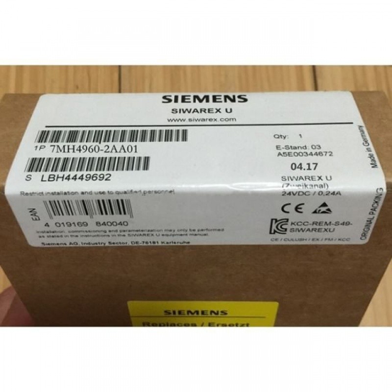 西门子7MH4960-2AA01电子称重系统WP231模块MH49602AA01全新原装