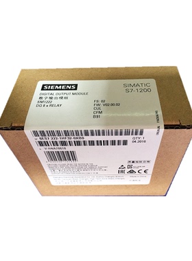 原装可编程6ES7222-1HF32-0XB0 SM1222数字量输出模块8输出继电器