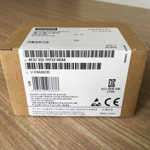6ES72221HF220XA8西门子S7-1200数字输入模块6ES7222-1HF22-0XA8