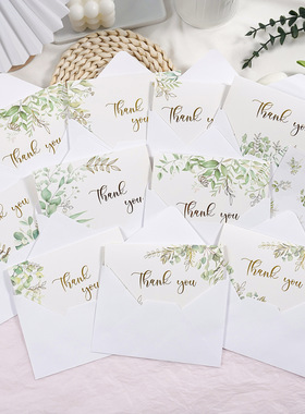 INS THANK YOU CARDS STICKERS SETS VINTAGE WEDDING CARDS