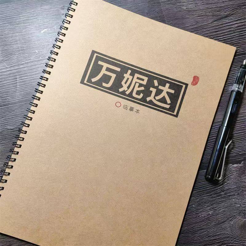 萬妮達說唱歌詞本初高中生練字帖