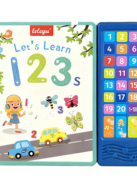 Early Education Sound Book Numbers外贸益智儿童英文数字点读书