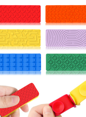 Autism Sensory Fidget Toys Kids外贸自闭症玩具弯曲手指解压条