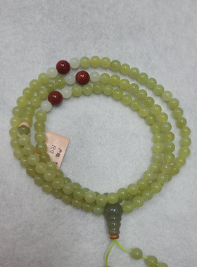 新疆和田黄玉项链 宝宝锁戒指戒面手链 玉石雕刻培训学校07078