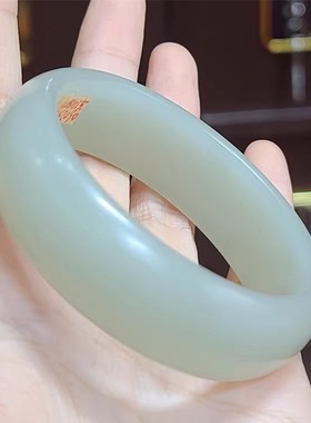 新疆和田白玉手镯生肖耳坠戒指手链项链摆件宝宝锁钟馗 xx06023