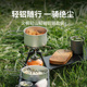 火枫轻骑铝锅套锅户外锅具炊具徒步轻量便携露营煎煮一体煮饭神器