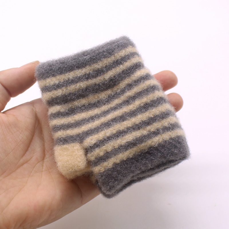 婴幼儿手套保暖0-2岁露指好穿戴