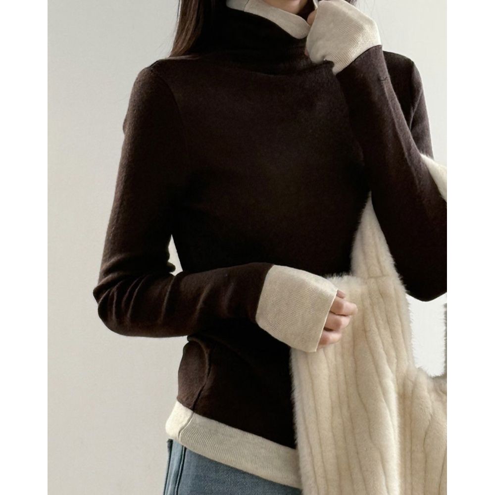 九1108韩国东大门t恤区evameva-8691938舒适甜美浪漫秋冬原宿韩版