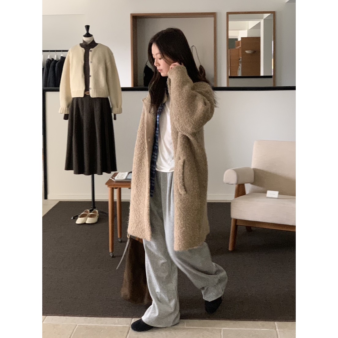 八1130韩国东大门运动瑜伽外套款大衣区4511374魅力秋季洋气通勤