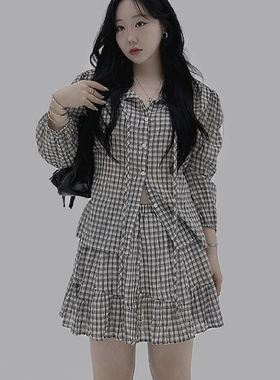 六0903韩国正品hab-i-un-n-i14435 套装区秋夏知性韩版风格可爱