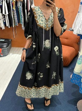 九0704韩国东大门连衣裙区2ndk-8575644直邮学院甜美复古秋夏街头