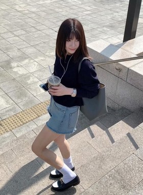 九0725韩国东大门t恤区courgette-8594631秋季档口通勤简洁纯色