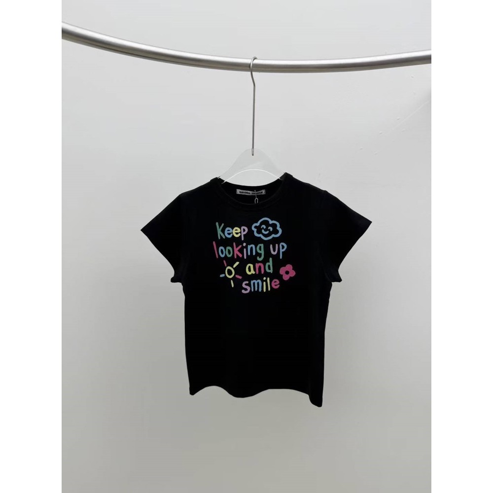 九0704韩国东大门t恤区seolo-8575629通勤浪漫纯色舒适正品百搭