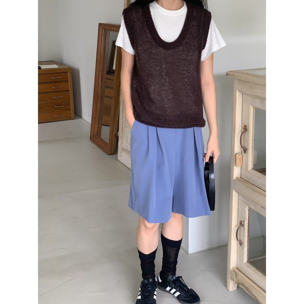 九0725韩国东大门运动短裤1区asome-8594708直邮知性人气档口秋季