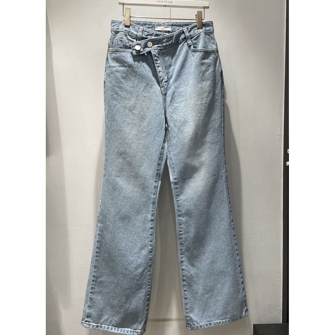 八0712韩国东大门运动牛仔裤热销区4335540直邮清新甜美炸街秋夏