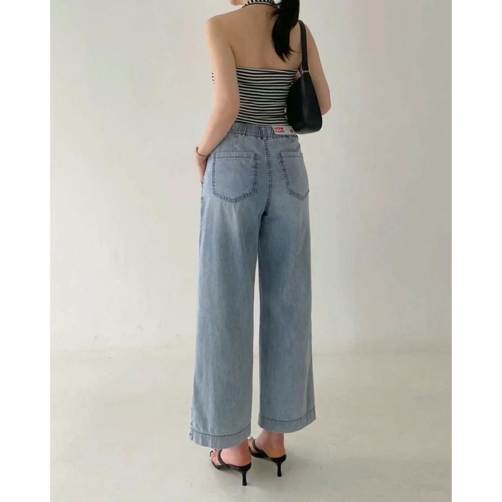 九0704韩国东大门运动牛仔裤区HowLuk-8577037正品清新休闲瑞丽