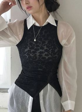 六0903韩国正品cloudemotion--7485 背心区浪漫夏季百搭正品高端