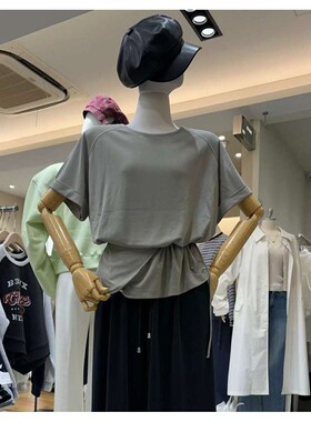 九0315韩国东大门t恤区ONL-8751324复古春冬知性韩版欧美可爱清新