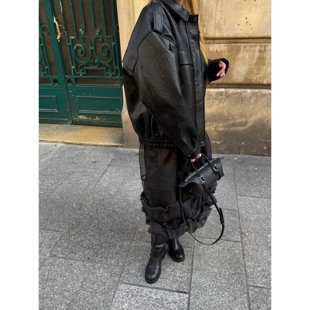 九1120韩国东大门户外半身裙区EGGIS-8703656冬款别致新款百搭