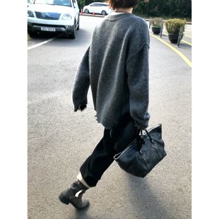 九1120韩国东大门毛衣区WEARE-8703538端庄人气高档秋季舒适通勤