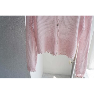 九0527韩国东大门开衫针织衫区Adorable-8760947风格纯色别致正品