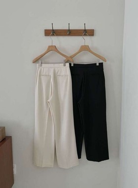 九1120韩国东大门休闲长裤区3another-8705425百搭纯色大气正品