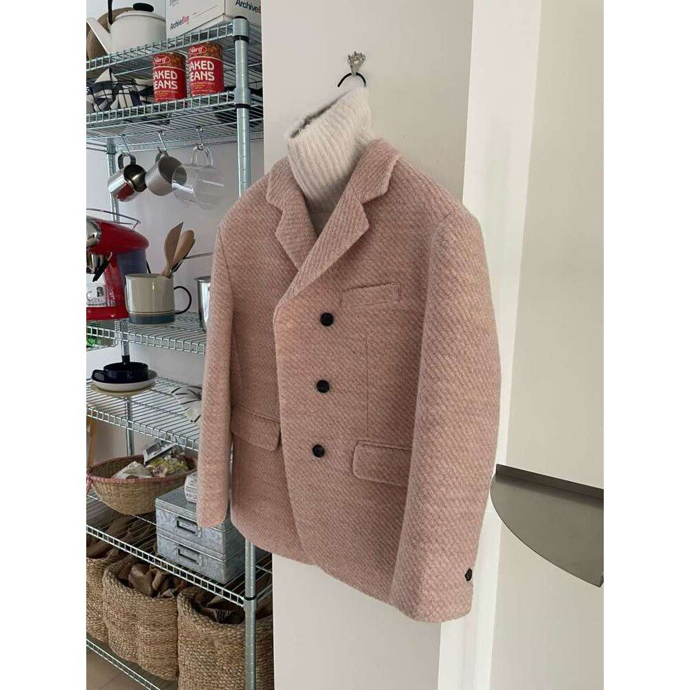 九1120韩国东大门大衣区asome-8706104冬款时尚新款复古直邮知性