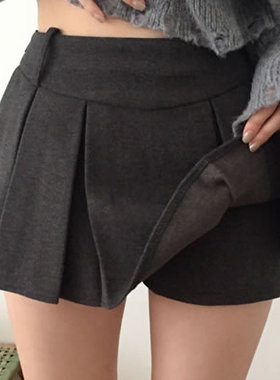 五1214韩国直邮modimood- 短中裤5063774区直邮瑞丽甜美简洁秋冬
