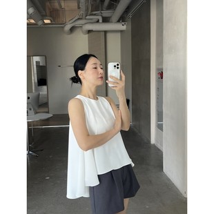瑞丽直邮档口甜美独特秋夏 八0712韩国东大门背心区4338758新款