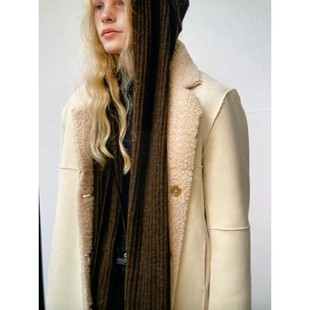 九1015韩国东大门大衣区London-flat-8670981风格冬季档口正品