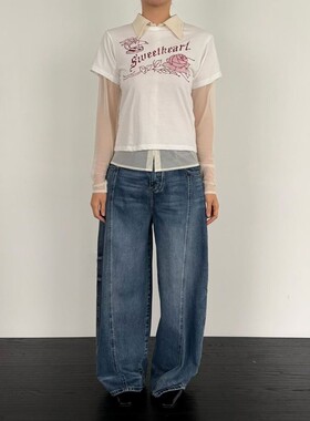 九0322韩国东大门运动牛仔裤区CONNAUGHT-8755116冬款端庄新款