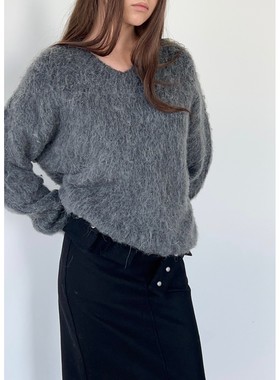 八1130韩国东大门运动户外针织衫区4511301街头冬季优雅正品气质