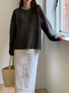 九1108韩国东大门毛衣区Notice-8692310都市甜美简约秋冬修身韩版