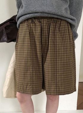 六0903韩国正品42737 裤子区人气复古秋季都市通勤欧美纯色修身