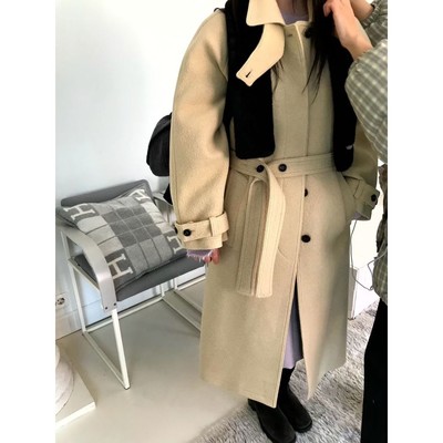 九1120韩国东大门大衣区WEARE-8704174甜美经典秋冬档口韩版英伦