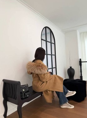 九1108韩国东大门大衣区LAVIEU-8690856浪漫秋冬原宿韩版百搭可爱