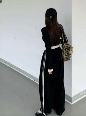 九1120韩国东大门休闲长裤区BLACKLADY-8704515复古直邮知性甜美