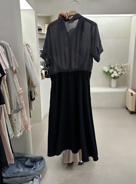 八0904韩国东大门连衣裙区4411101档口冬款大气新款高档直邮时尚