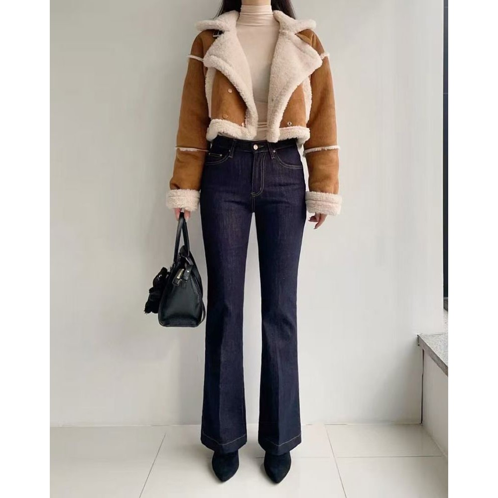 九1108韩国东大门运动牛仔裤区HowLuk-8692743炸街直邮流行人气