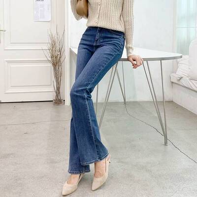 九1015韩国东大门运动牛仔裤区Vanilla-J-8669371冬季英伦正品