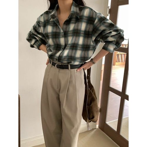 九1211韩国东大门衬衫-区COMMA-8723501通勤魅力纯色知性正品经典