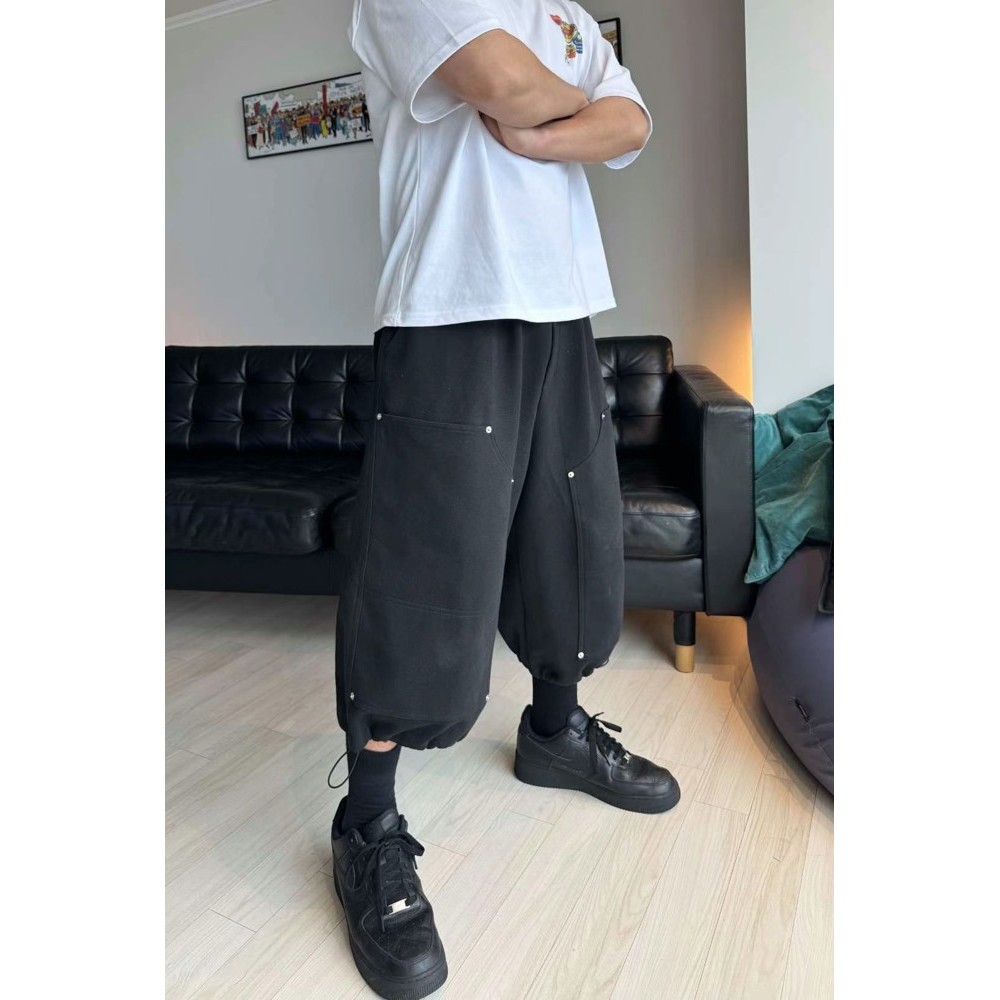 九0416韩国东大门男装裤子raiz-8504567瑞丽纯色高端正品独特夏款