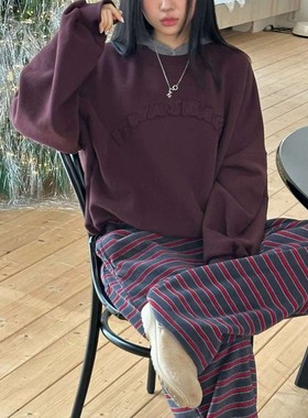 九1211韩国东大门t恤区IMFACT-8725181复古纯色气质正品欧美冬款